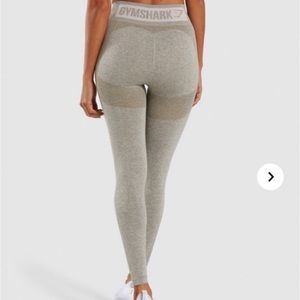 Gymshark High Waisted Flex leggings Khaki Marl Taupe